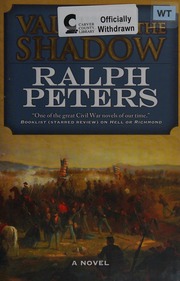 Valley Of The Shadow First Edition Peters Ralph 1952 Author