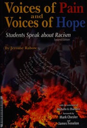 Voices Of Pain And Voices Of Hope Students Speak About Racism 2 Edition Rabow