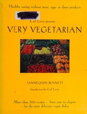 Very Vegetarian Bennett Jannequin 1956