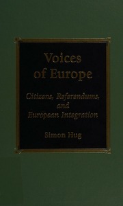 Voices Of Europe Citizens Referendums And European Integration Hug