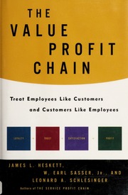 The Value Profit Chain Treat Employees Like Customers And Customers Like Employees Heskett