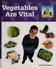 Vegetables Are Vital None Rondeau Amanda 1974 None