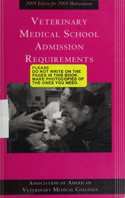 Veterinary Medical School Admission Requirements Association Of American Veterinary Medical Colleges