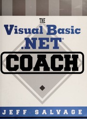 The Visual Basic Net Coach None Papcdr Edition Salvage Jeff
