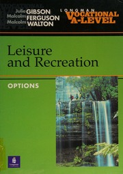 Vocational Alevel Leisure Recreation 2rev Edition Gibson Julie