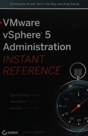 Vmware Vsphere 5 Administration Instant Reference Kusek Christopher