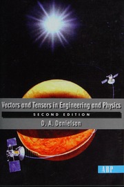 Vectors And Tensors In Engineering And Physics 2nd Edition Danielson
