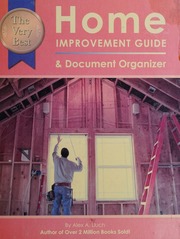 The Very Best Home Improvement Guide Document Organizer Lluch