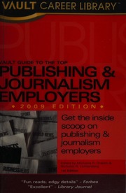 Vault Guide To The Top Publishing And Journalism Employers Drapes