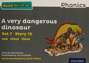 A Very Dangerous Dinosaur Set 7 Grey Storybooks Story 12 Munton