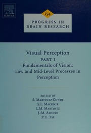 Visual Perception 1 Edition Martinezconde S Susana European Conference On Visual Perception 28th 2005 La Coruna