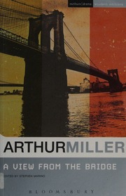 A View From The Bridge Miller Arthur 19152005 Marino Stephen