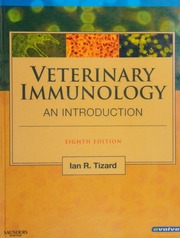 Veterinary Immunology An Introduction 8 Edition Tizard Ian R