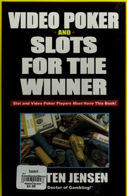 Video Poker And Slots For The Winner 2nd Ed Jensen Marten Jensen