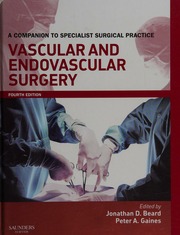 Vascular And Endovascular Surgery Beard Jonathan D Gaines Peter A