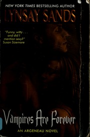 Vampires Are Forever Sands Lynsay Copyright Paperback Collection Library Of Congress Dlc