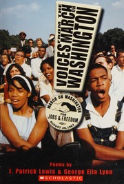 Voices From The March On Washington Poems Lewis J Patrick