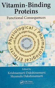 Vitaminbinding Proteins Functional Consequences Dakshinamurti