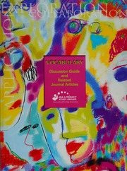 Vocabulary Discussion Guide And Related Journal Articles International Reading Association