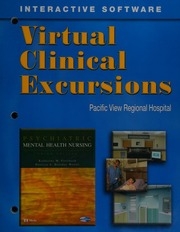 Virtual Clinical Excursionspsychiatric For Fortinash And Holodayworret Psychiatric Mental Health Nursing 3rd Edition 3 Edition Mcdonald