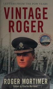 Vintage Roger Letters From The Pow Years Mortimer Roger 19091991