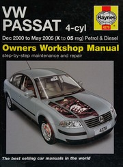 Vw Passat Service And Repair Manual Legg A K