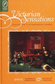 Victorian Sensations Essays On A Scandalous Genre Harrison