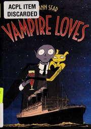 Vampire Loves 1st Ed Sfar Joann Jardel Audre