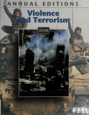 Violence And Terrorism 0506 8 Edition Badey Thomas J