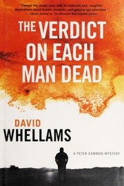The Verdict On Each Man Dead Whellams David 1948 Author