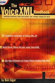 The Voicexml Handbook Understanding And Building The Phoneenabled Web Edgar