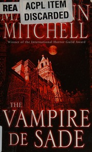 The Vampire De Sade Mitchell Mary Ann 1946 Copyright Paperback Collection Library Of Congress