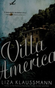 Villa America A Novel First United States Edition Klaussmann