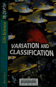 Variation And Classification Fullick Ann 1956