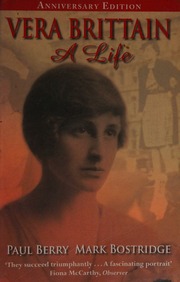 Vera Brittain A Life Bostridge Mark