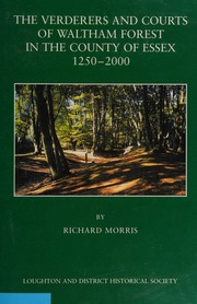 The Verderers And Courts Of Waltham Forest In The County Of Essex 12502000 Morris