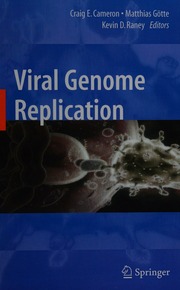 Viral Genome Replication Cameron Craig E Craig Eugene 1966 Gotte