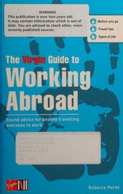 The Virgin Guide To Working Abroad Hardy Rebecca 1971