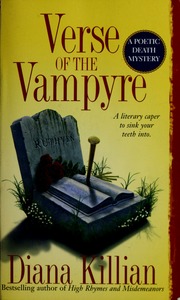 Verse Of The Vampyre Killian Diana Copyright Paperback Collection Library Of Congress Dlc