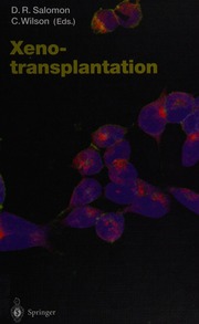 Xenotransplantation Dr Salomon C Wilson Editors Salomon