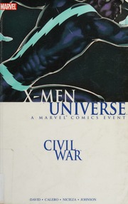 Xmen Universe David Peter Peter Allen Nicieza Fabian Carlo