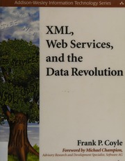 Xml Web Services And The Data Revolution Coyle Frank P 1945