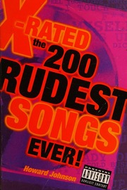 Xrated The 200 Rudest Records Ever Johnson Howard