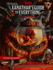 Xanathars Guide To Everything Wizards Of The Coast Inc