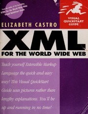 Xml For The World Wide Web Elizabeth Castro