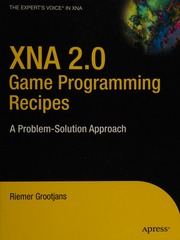 Xna 20 Game Programming Recipes A Problemsolution Approach Riemer Grootjans