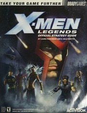 Xmen Legends Official Strategy Guide Parkinson Laura Knotts