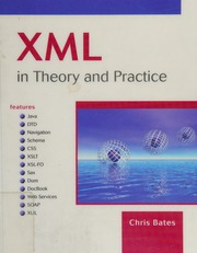 Xml In Theory And Practice Bates Chris Chris D