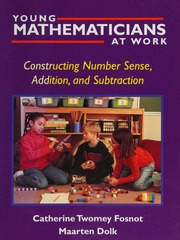 Young Mathematicians At Work Constructing Multiplication And Division Fosnot