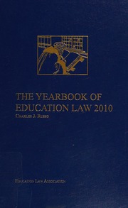 The Yearbook Of Education Law 2010 Russo Charles J Education Law Association Us